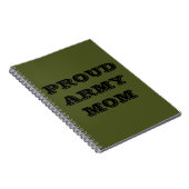 Notebook-Mama der Proud-Armee Notizblock (Rechte Seite)