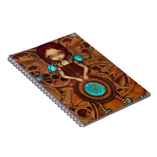 Notebook "Mechanischer Engel I" Notizblock (Rechte Seite)