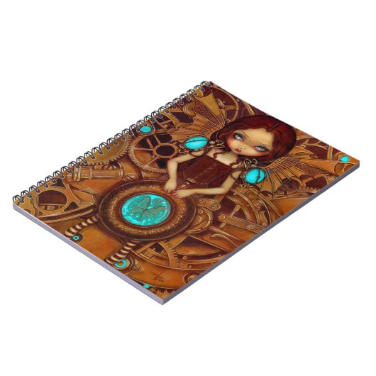 Notebook "Mechanischer Engel I" Notizblock (Linke Seite)