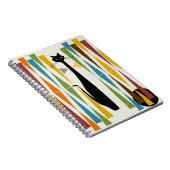 Notebook MidMod Art Cat 2 Notizblock (Rechte Seite)
