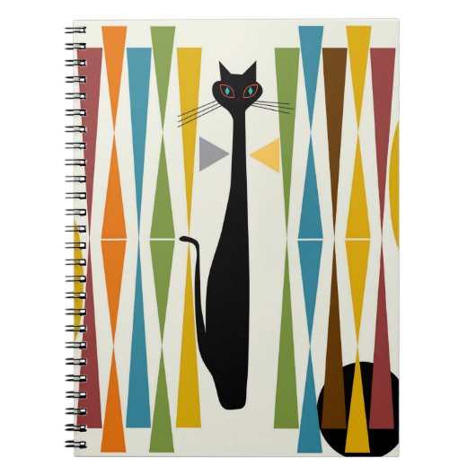Notebook MidMod Art Cat 2 Notizblock (Vorderseite)