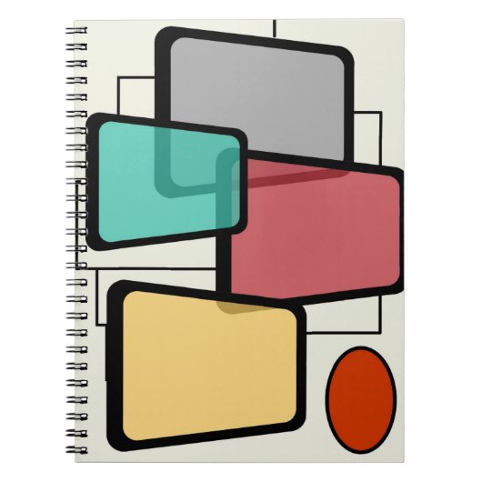 Notebook MidMod Art Landscape 1.1 Notizblock (Vorderseite)