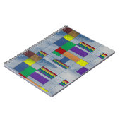 Notebook MidMod Pride Rainbow Graffiti Notizblock (Linke Seite)