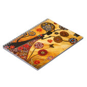 Notebook mit afrikanischer Art Cover Notizblock (Linke Seite)