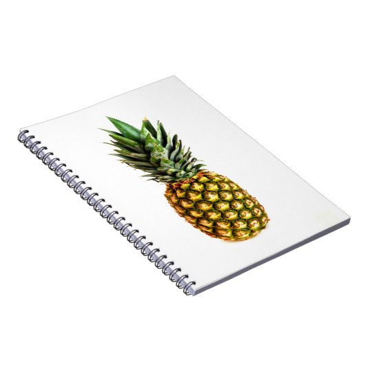 Notebook mit Ananas-Foto Notizblock (Rechte Seite)