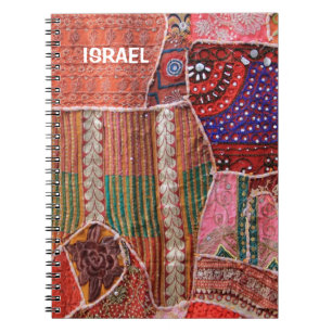 Notebook mit Band in Israel Notizblock