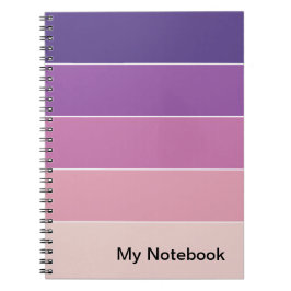 Notebook mit benutzerdefinierbarem Gradient-Design Notizblock