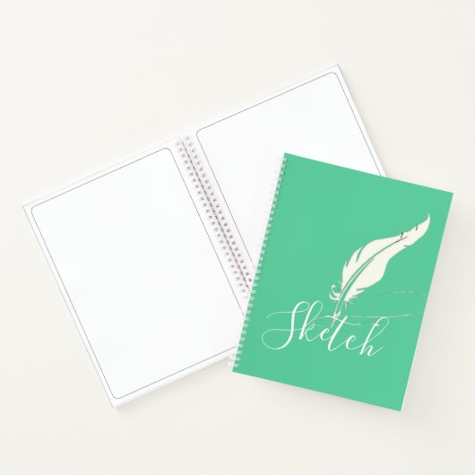Notebook mit benutzerdefiniertem Füllfederhalter Notizblock (Innenseite)