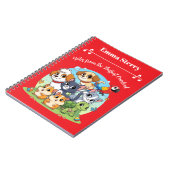 Notebook mit benutzerdefiniertem Pet Overlord-Cart Notizblock (Linke Seite)