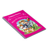Notebook mit benutzerdefiniertem Pet Overlord-Cart Notizblock (Rechte Seite)