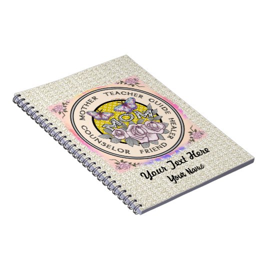 Notebook mit benutzerdefinierter Mama Notizblock (Rechte Seite)