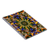 Notebook mit brasilianischen Farben - Abstract Des Notizblock (Rechte Seite)