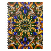 Notebook mit brasilianischen Farben - Abstract Des Notizblock (Vorderseite)