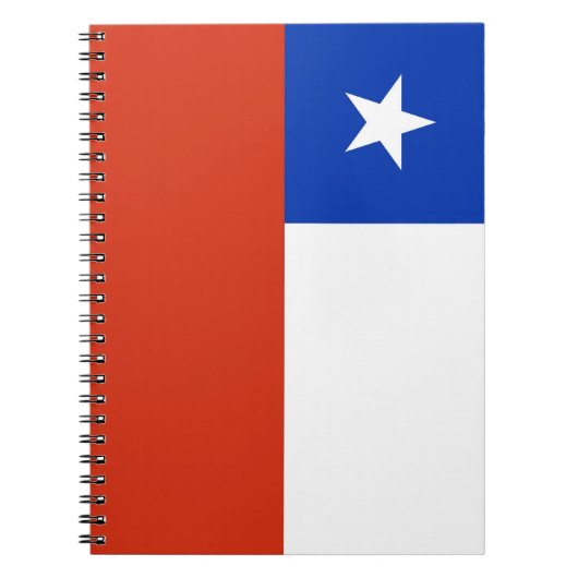 Notebook mit Chile Notizblock (Vorderseite)
