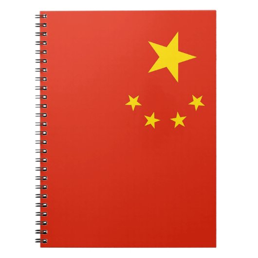 Notebook mit China Notizblock (Vorderseite)