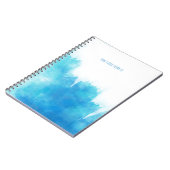 Notebook mit der Anweisung "DON'T OVER Denk IT". Notizblock (Linke Seite)