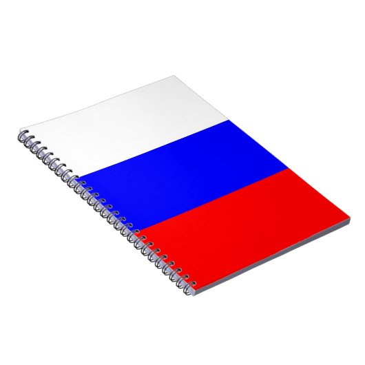 Notebook mit der Flagge Russlands Notizblock (Rechte Seite)
