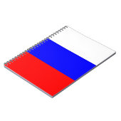 Notebook mit der Flagge Russlands Notizblock (Linke Seite)