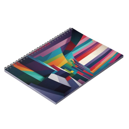 Notebook mit dynamischer Treppengestaltung Notizblock (Linke Seite)