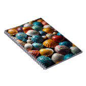 Notebook mit farbenfrohen Seashell-Design Notizblock (Rechte Seite)