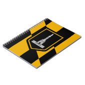 Notebook mit Flag Baltimore City Notizblock (Linke Seite)