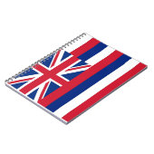 Notebook mit Flag Hawaii-Staat Notizblock (Linke Seite)