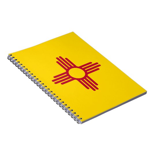 Notebook mit Flag New Mexico Staat Notizblock (Rechte Seite)