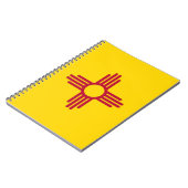 Notebook mit Flag New Mexico Staat Notizblock (Linke Seite)