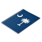 Notebook mit Flag South Carolina Staat Notizblock (Linke Seite)