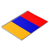 Notebook mit Flagge Armeniens Notizblock (Linke Seite)