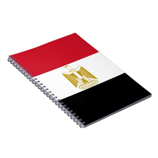 Notebook mit Flagge in Ägypten Notizblock (Rechte Seite)