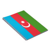 Notebook mit Flagge in Aserbaidschan Notizblock (Rechte Seite)