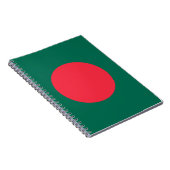 Notebook mit Flagge in Bangladesch Notizblock (Rechte Seite)