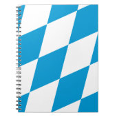 Notebook mit Flagge in Bayern, Deutschland Notizblock (Vorderseite)