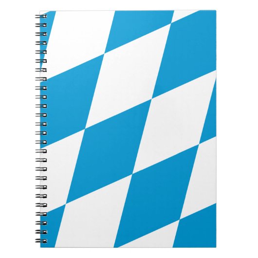 Notebook mit Flagge in Bayern, Deutschland Notizblock (Vorderseite)