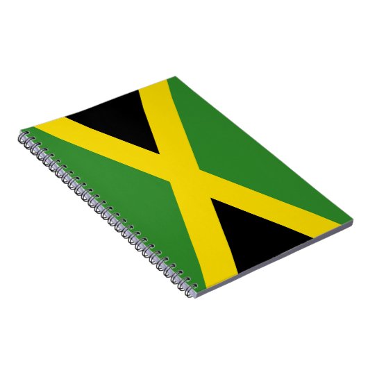 Notebook mit Flagge in Jamaika Notizblock (Rechte Seite)