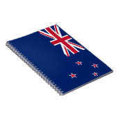 Notebook mit Flagge in Neuseeland Notizblock (Rechte Seite)
