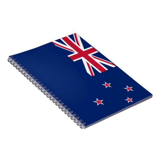 Notebook mit Flagge in Neuseeland Notizblock (Rechte Seite)