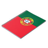 Notebook mit Flagge in Portugal Notizblock (Linke Seite)