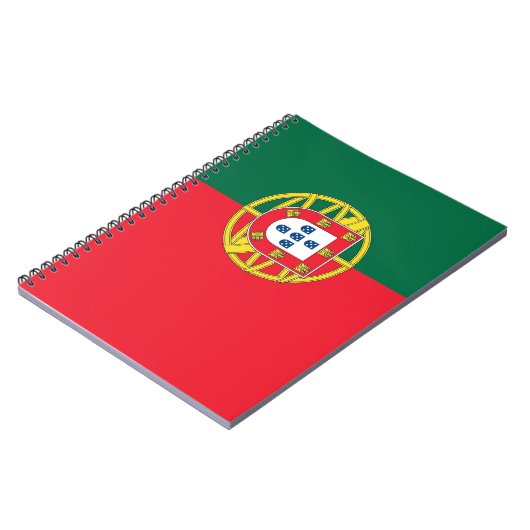 Notebook mit Flagge in Portugal Notizblock (Linke Seite)