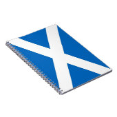 Notebook mit Flagge in Schottland Notizblock (Rechte Seite)