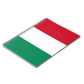 Notebook mit Flagge in Ungarn Notizblock (Linke Seite)