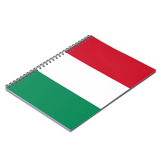 Notebook mit Flagge in Ungarn Notizblock (Linke Seite)