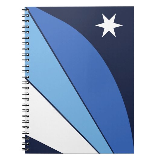 Notebook mit Flagge von Columbia, SC Notizblock (Vorderseite)