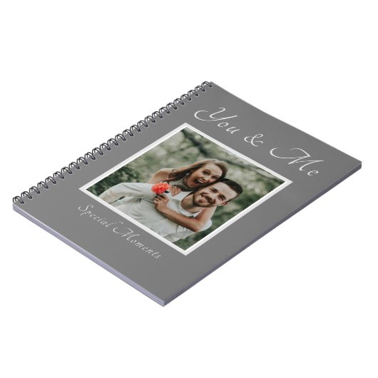 Notebook mit Foto-individuelle Name Notizblock (Linke Seite)