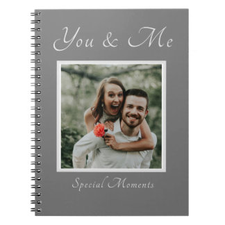 Notebook mit Foto-individuelle Name Notizblock