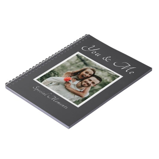 Notebook mit Foto-individuelle Name Notizblock (Linke Seite)