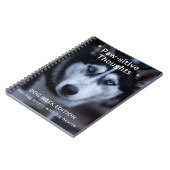 Notebook mit individueller Dog-Woche - Niedlich un Notizblock (Linke Seite)