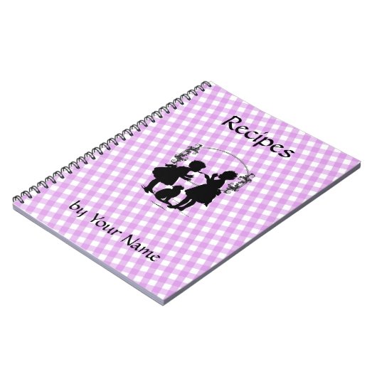 Notebook mit individueller Rezeptur Notizblock (Linke Seite)