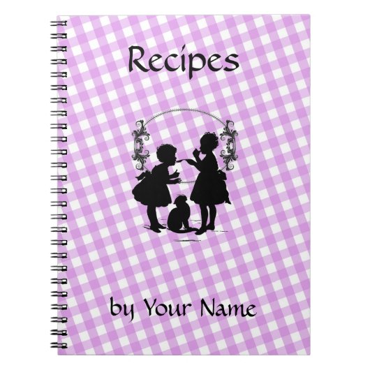 Notebook mit individueller Rezeptur Notizblock (Vorderseite)